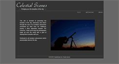 Desktop Screenshot of celestialscenes.com